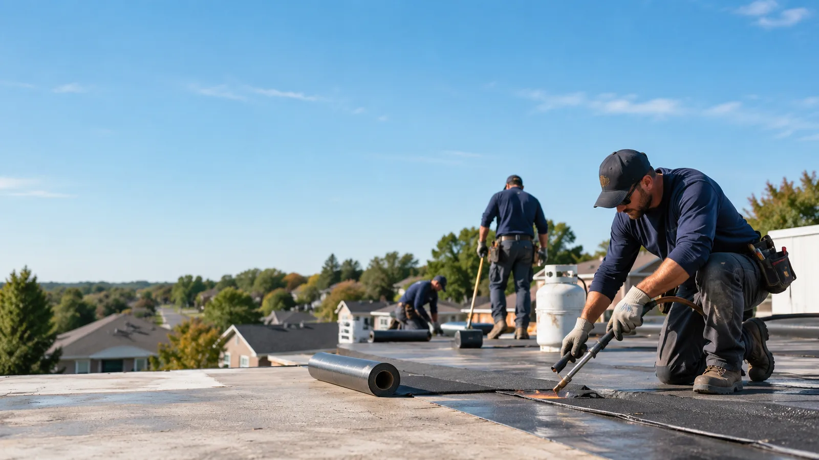 Flat Roof Leak Repair providers in Healy, KS